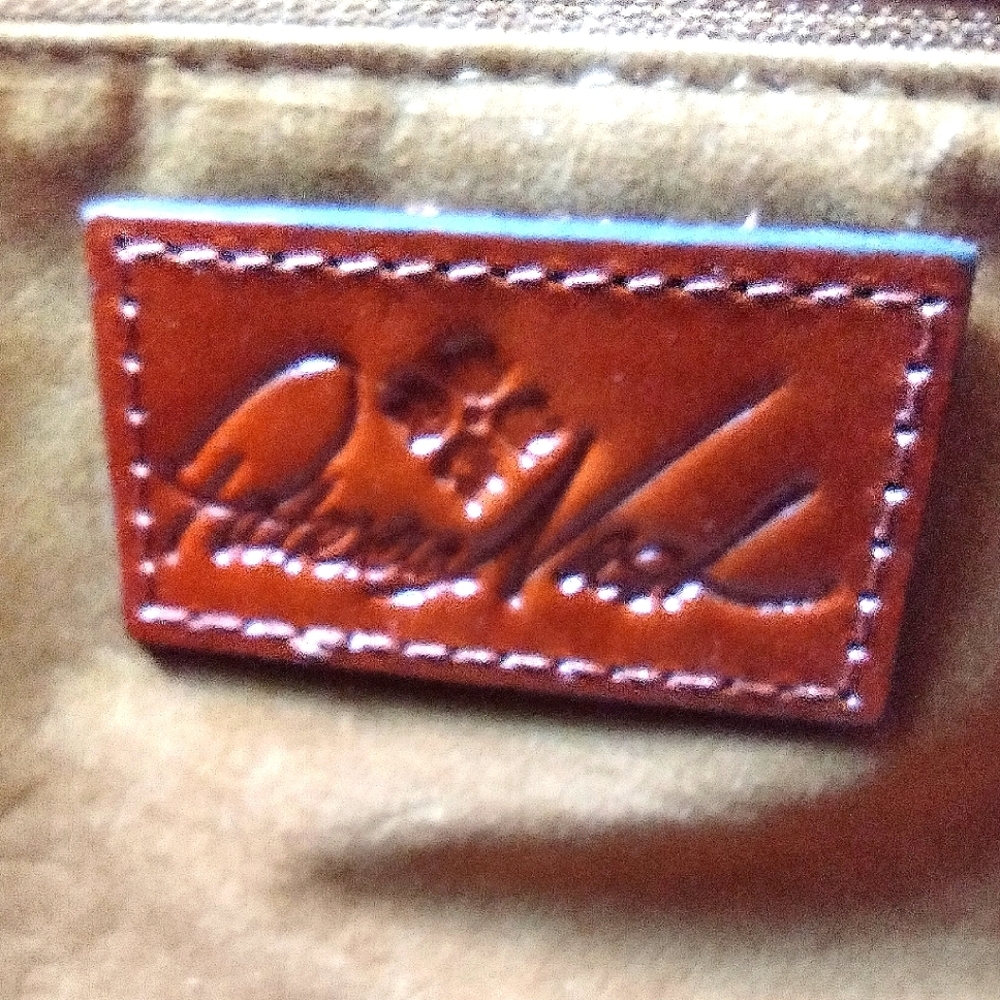 Patricia Nash Gracchi Leather Satchel - Picture 12 of 12